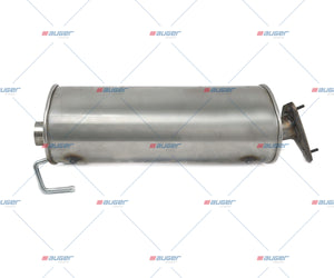 Silencer, Exhaust - Fits Universal