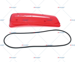Lens, Stop Light - Fits Scania