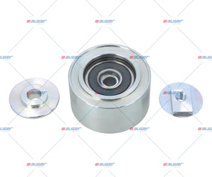 Tension Roller, Fan - Fits Scania