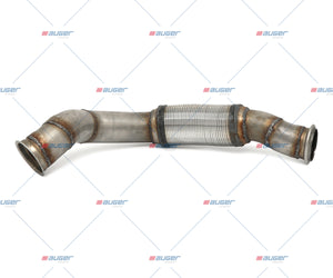 Flexible Pipe, Exhaust - Fits Scania
