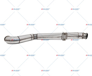 Flexible Pipe, Exhaust - Fits Scania