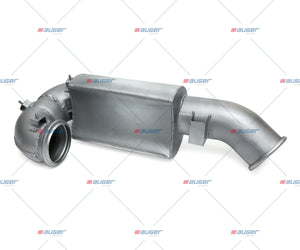 Silencer, Exhaust - Fits Scania