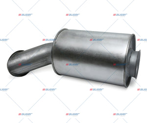 Silencer, Exhaust - Fits Scania