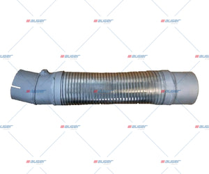 Flexible Pipe, Exhaust - Fits Iveco