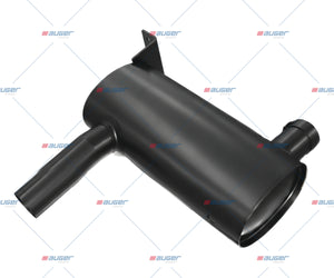 Silencer, Exhaust - Fits Scania