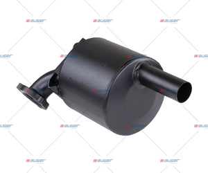 Silencer, Exhaust - Fits Scania