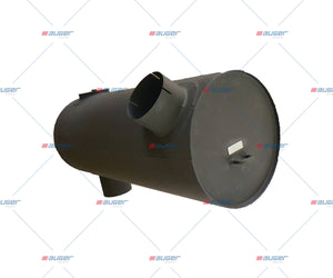 Silencer, Exhaust - Fits Scania