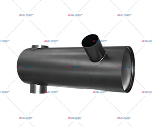 Silencer, Exhaust - Fits Scania