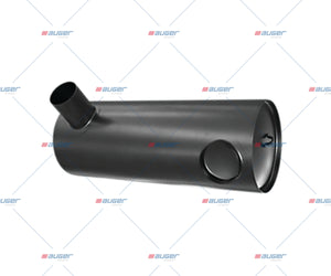 Silencer, Exhaust - Fits Scania