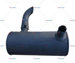 Silencer, Exhaust - Fits Scania