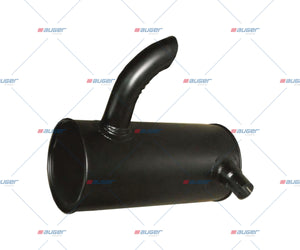 Silencer, Exhaust - Fits Scania