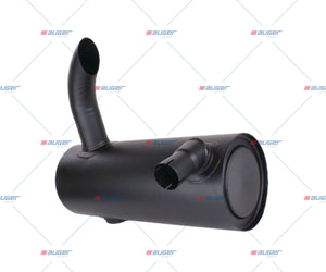 Silencer, Exhaust - Fits Scania