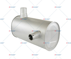 Silencer, Exhaust - Fits Volvo