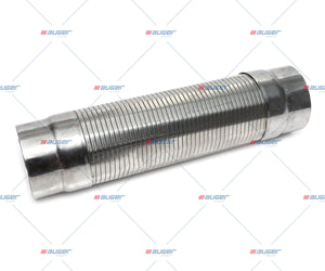 Flexible Pipe, Exhaust - Fits Scania