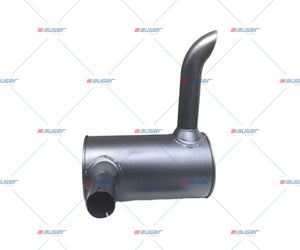 Silencer, Exhaust - Fits Universal