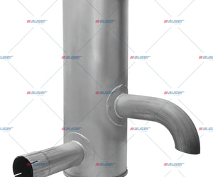 Silencer, Exhaust - Fits Scania