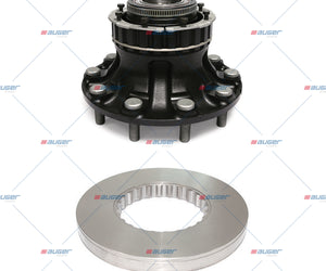 Wheel Hub - Fits Scania