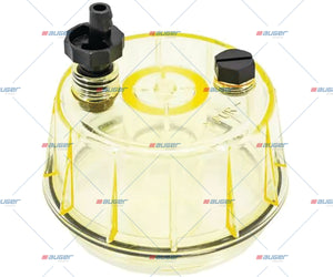 Bowl, Fuel Filter - Fits Scania