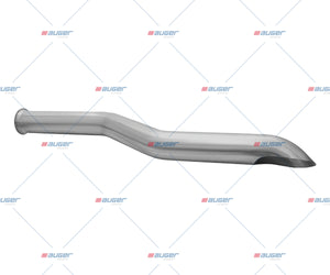 Pipe, Exhaust - Fits Scania