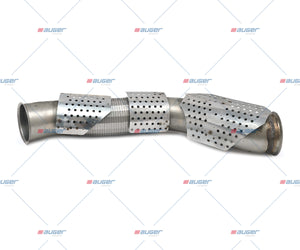 Flexible Pipe, Exhaust - Fits Scania