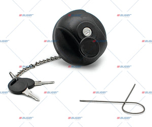 Filler Cap, Fuel Tank - Fits Scania