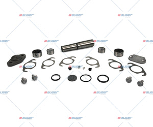 King Pin Kit, Axle Steering Knuckle - Fits Scania
