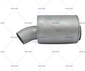 Silencer, Exhaust - Fits Scania