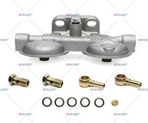 Separ Filter Head, Fuel Filter - Fits Scania