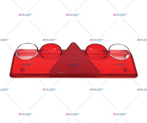 Lens, Stop Light - Fits Scania