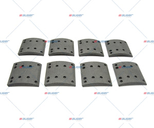 Lining Kit, Brake Drum - Fits Scania