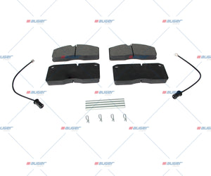 Kit, Brake Disc Pad - Fits Scania