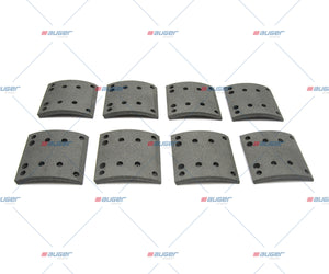 Lining Kit, Brake Drum - Fits Scania