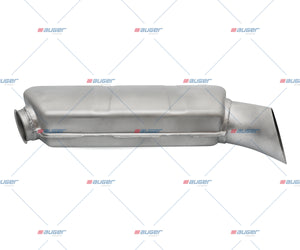 Silencer, Exhaust - Fits Scania