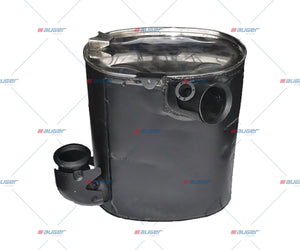 Catalytic Converter, Exhaust - Fits Scania
