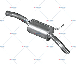 Silencer, Exhaust - Fits Scania