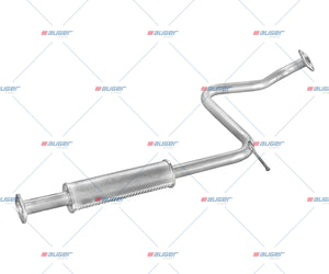 Silencer, Exhaust - Fits Scania