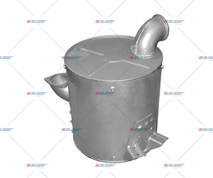 Silencer, Exhaust - Fits Scania