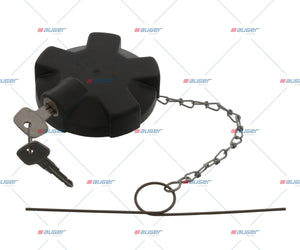 Filler Cap, Fuel Tank - Fits Scania