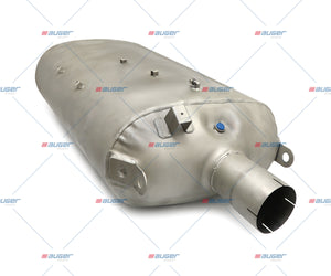 Silencer, Exhaust - Fits Scania