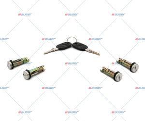 Lock Cylinder, Door - Fits Scania