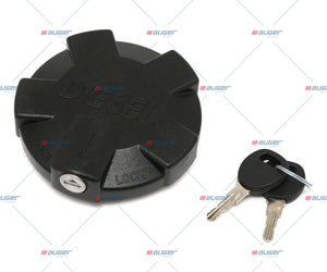 Filler Cap, Fuel Tank - Fits Scania