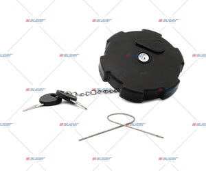Filler Cap, Fuel Tank - Fits Universal