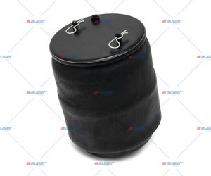 Air Spring, Comp. Type w/ Steel Piston - Fits Scania