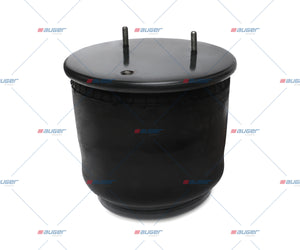 Air Spring, Comp. Type w/ Steel Piston - Fits Scania