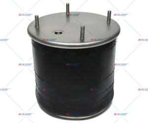 Air Spring, Comp. Type w/ Steel Piston - Fits Scania