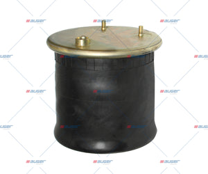 Air Spring, Comp. Type w/ Steel Piston - Fits Scania